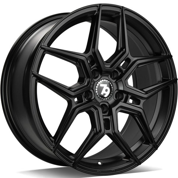 79Wheels SV-B 18 inch Matt Black