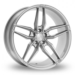 VEEMANN V-FS37 Silver Polished  20 Inch Set of 4 alloy wheels