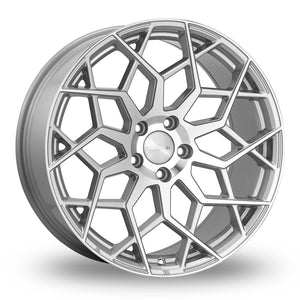 VEEMANN V-FS42 Silver Polished  21 Inch Set of 4 alloy wheels