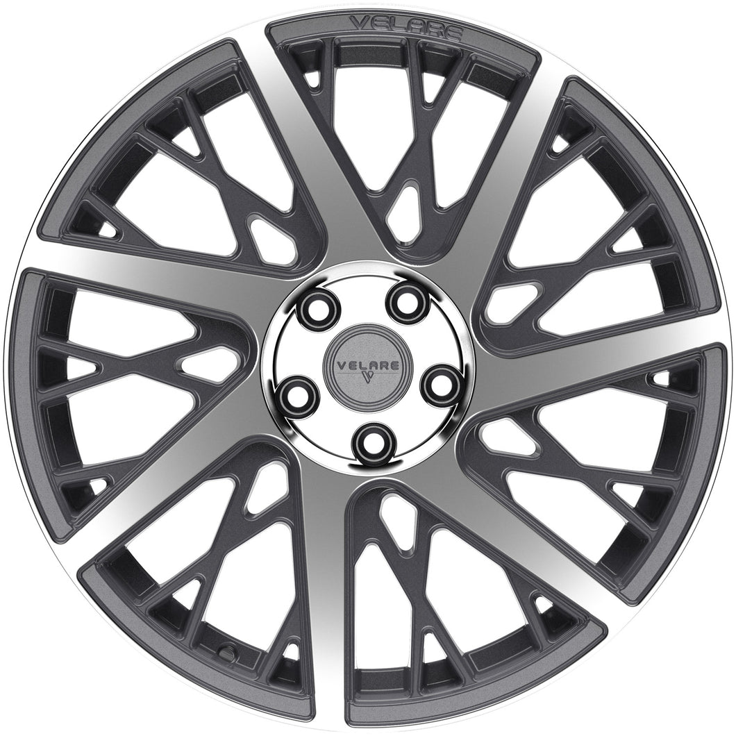 Velare VLR05 Platinum Grey Machined Face