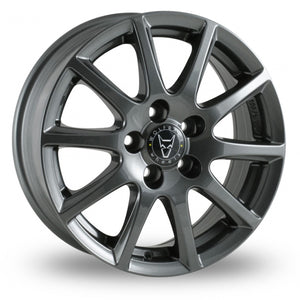 Wolfrace Milano Titanium  14 Inch Set of 4 alloy wheels