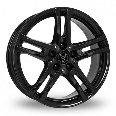 Wolfrace Eurosport Black 15 Inch wheels