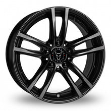 Load image into Gallery viewer, Wolfrace Eurosport Black 16 Inch wheels
