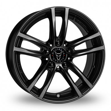 Wolfrace Eurosport Black 16 Inch wheels