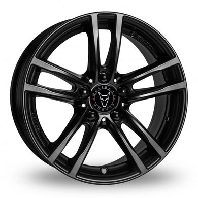 Wolfrace Eurosport Black 18 Inch wheels