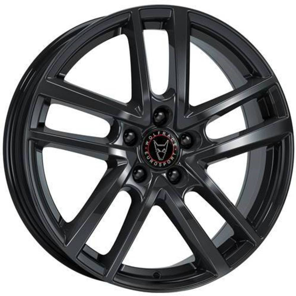 Wolfrace Eurosport Diamond Black 16 Inch Wheels