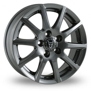 Wolfrace Eurosport Titanium 18 Inch Wheels