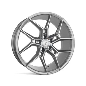 Yanar wheels Y-NL45 Silver Machined
