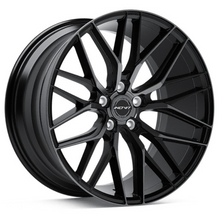 Load image into Gallery viewer, Inovit Blitz Satin Black Machine Face 19 Inch 9.5J Set of 4 alloy wheels
