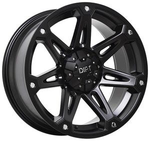 DIRT A.T wheels D53A Matt Black