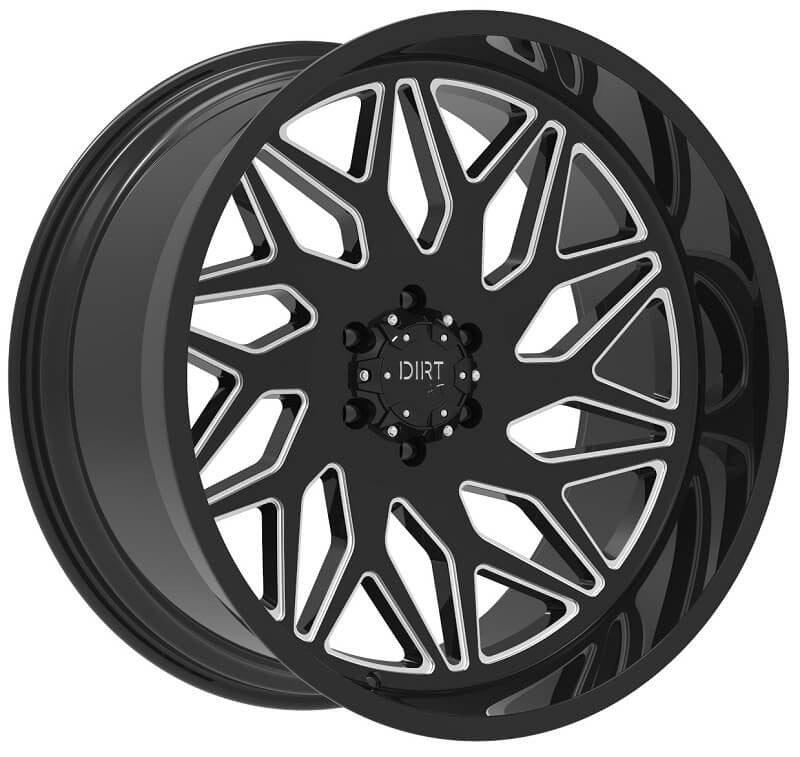 DIRT A.T wheels D55 Gloss Black