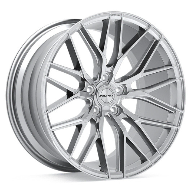 Inovit Blitz Satin Silver Machined face 20 Inch 10J Set of 4 alloy wheels